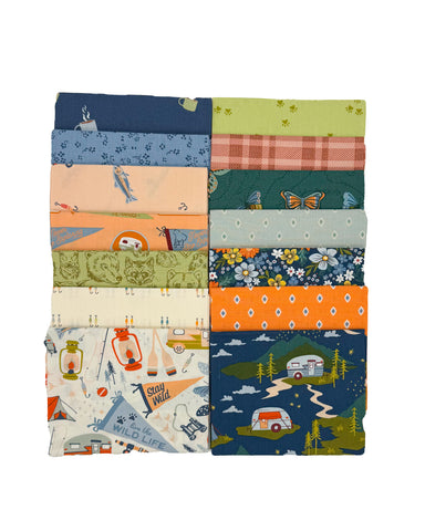 Happy Camper FQ Fabric Wonders by Maureen Cracknell for Art Gallery Fabrics
