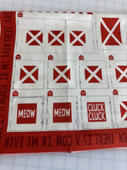 FLAWED Farmstead Cut and Sew Book Panel by Stacy Iest Hsu for Moda Fabrics