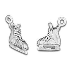 Ice Skates Zipper Pull or Sewing Charm