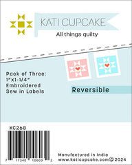 Woven Labels Heart Star Block by Kati Cupcake