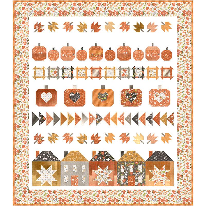 Birch & Willow Pumpkin Hollow Quilt Kit