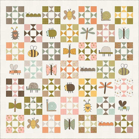 PREORDER Bug Collector Love Bug Quilt Kit