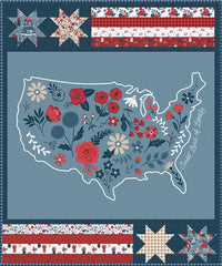 Red White And True Sweet Land of Liberty Quilt Kit
