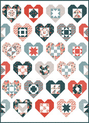 Vintage Charm Wholehearted Quilt Kit