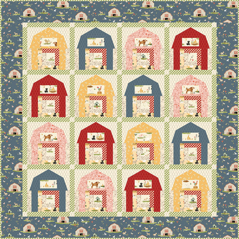 PREORDER Lil' Farm Friends I Spy Farm Quilt Kit