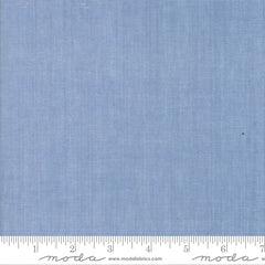 Chambray Light Blue Texture Yardage by Moda Fabrics