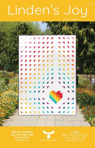 Linden's Joy Quilt Pattern by Crafty Moose Quilts