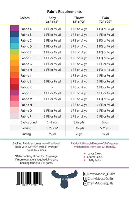 Linden's Joy Quilt Pattern by Crafty Moose Quilts