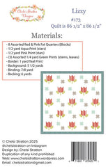 Lizzy Quilt Pattern by Chelsi Stratton Designs