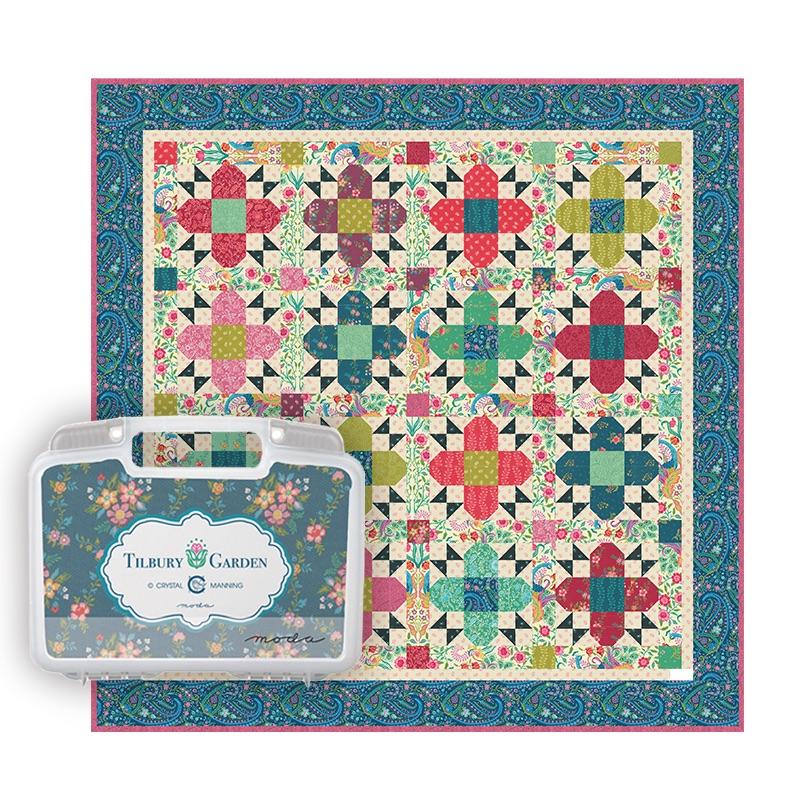 Tilbury Garden Collectors Bin by Crystal Manning for Moda Fabrics