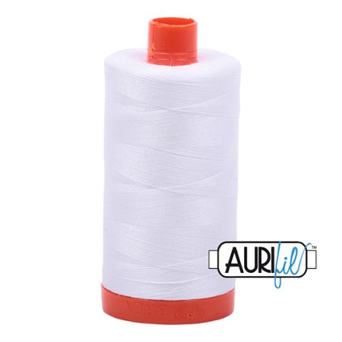Cotton Mako Thread 50 wt by Auriful