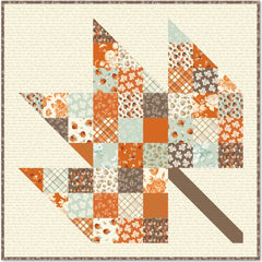 Shades Of Autumn Maple Leaf Quilt Kit