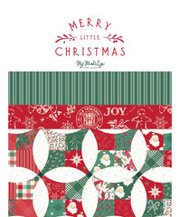 Merry Little Christmas by My Mind's Eye Fat Quarter Bundle for Riley Blake Designs