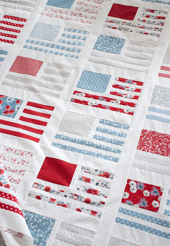 Old Glory Miss Americana Quilt Kit