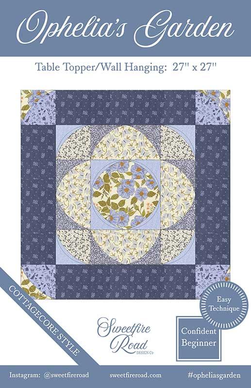 Ophelia's Garden Table Topper Pattern by Sweetfire Road