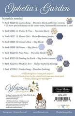 Ophelia's Garden Table Topper Pattern by Sweetfire Road