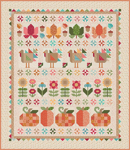 Thanksgiving Row Quilt Pattern by Lori Holt of Bee in my Bonnet