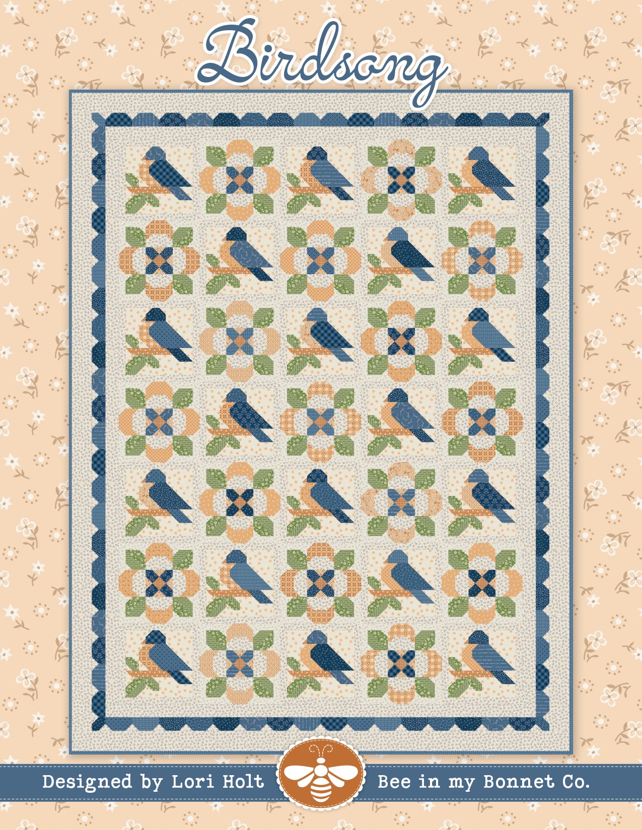 Birdsong Quilt Pattern by Lori Holt of Bee in my Bonnet for It's Sew Emma