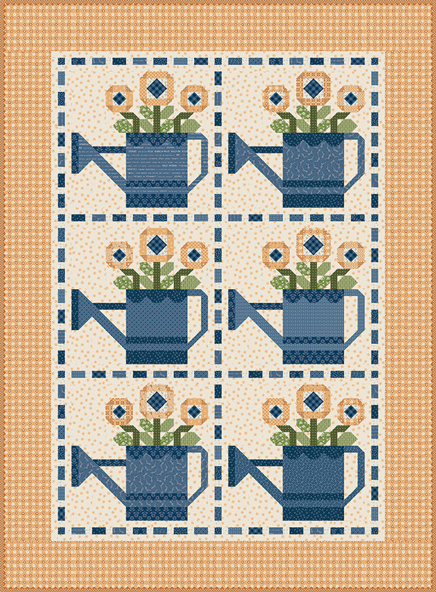 Bloom and Grow Quilt Pattern by Lori Holt of Bee in my Bonnet for It's Sew Emma