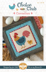 Chicken Club #1 Cornelius Cross Stitch Pattern by Its Sew Emma