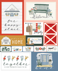 Farmhouse Summer Panel by Echo Park Paper Co. for Riley Blake Designs