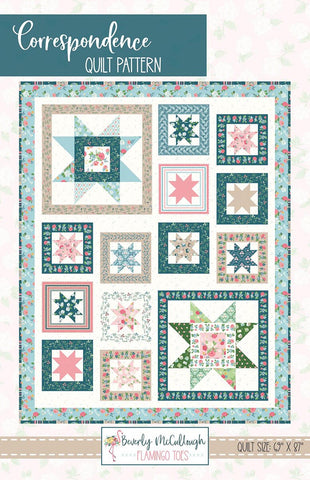 Correspondence Quilt Pattern by Beverly McCullough