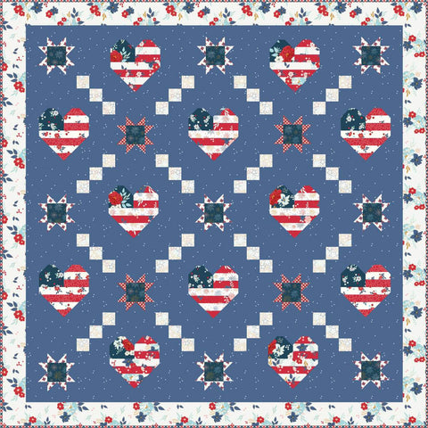 Sweet Freedom Quilt Pattern by Beverly McCullough