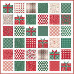 Merry Little Christmas Presently Quilt Kit