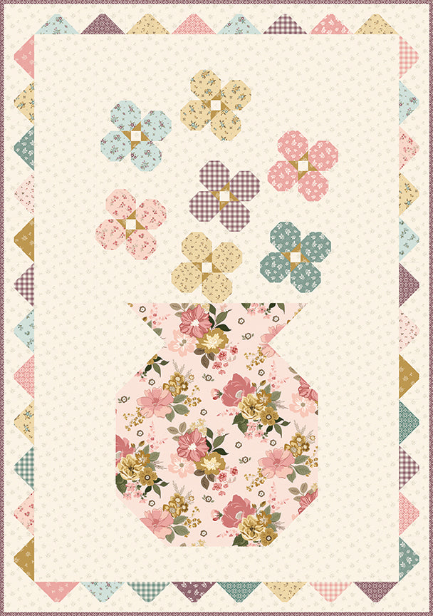 All Abloom Quilt Pattern by Pieces From Heart