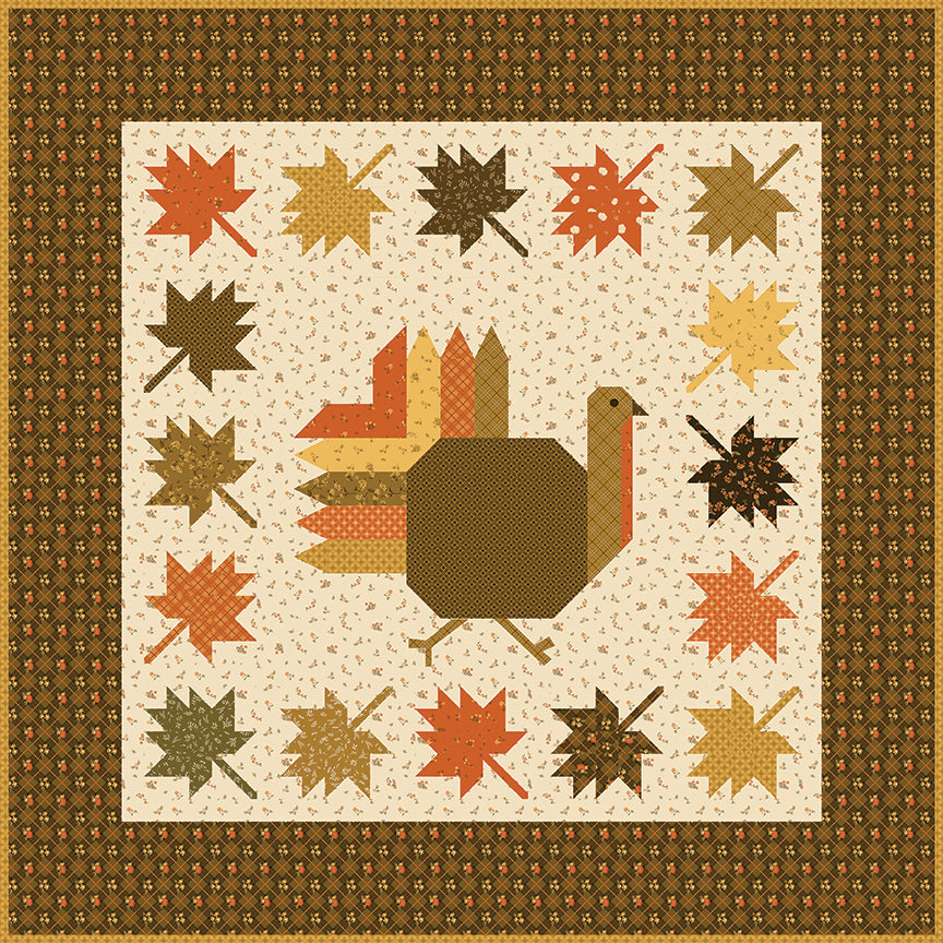 Bountiful Autumn Hues Quilt Kit