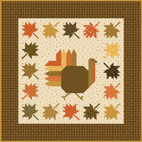 Bountiful Autumn Hues Quilt Kit