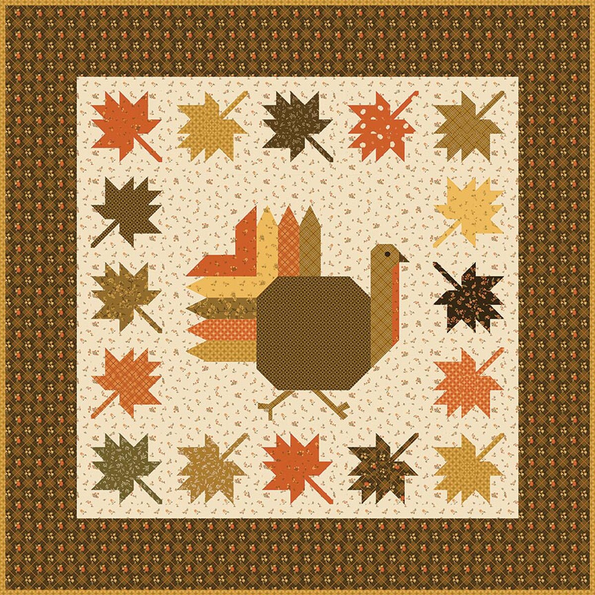 Autumn Hues Quilt Pattern by Pieces From My Heart