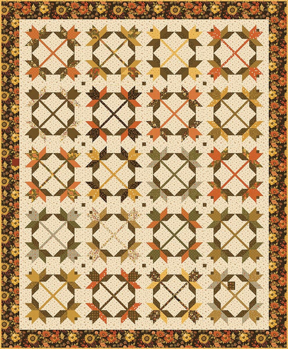 Tapestry of Color Quilt Pattern by Pieces From My Heart