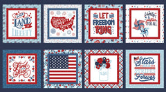 Stars and Stripes Forever Panel by Lori Whitlock for Riley Blake Designs