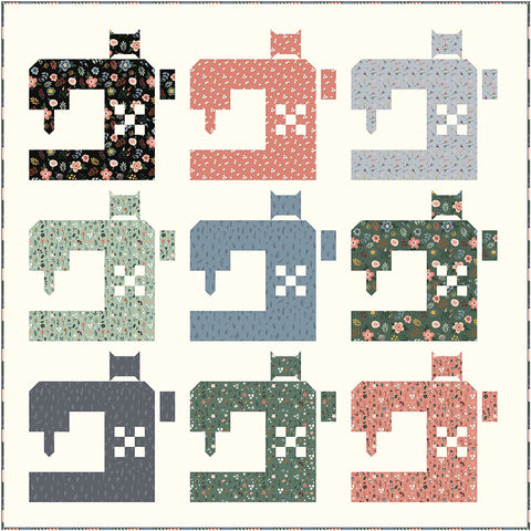 Sewing Spree Quilt Pattern by Wendy Sheppard