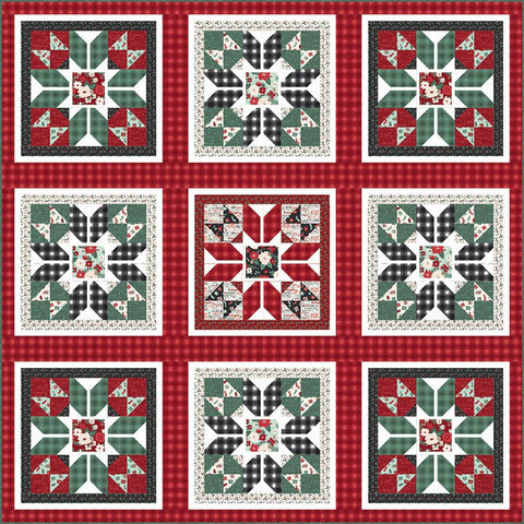 Holiday Wishes Quilt Pattern by The Whimsical Workshop