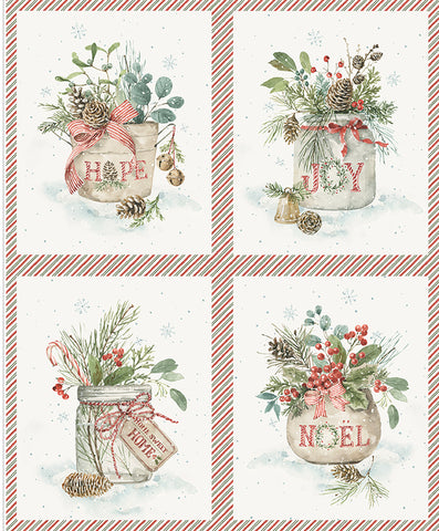 Holiday Spirit Pillow Panel by Lisa Audit for Riley Blake Designs