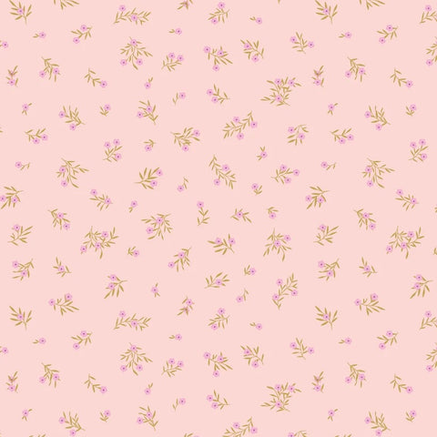 Primrose & Parsley Rose Meadow Sprigs Yardage by Michal Marko for Poppie Cotton Fabrics
