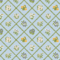 Potager Scented Cottage Garden Yardage by Sharon Holland for Art Gallery Fabrics