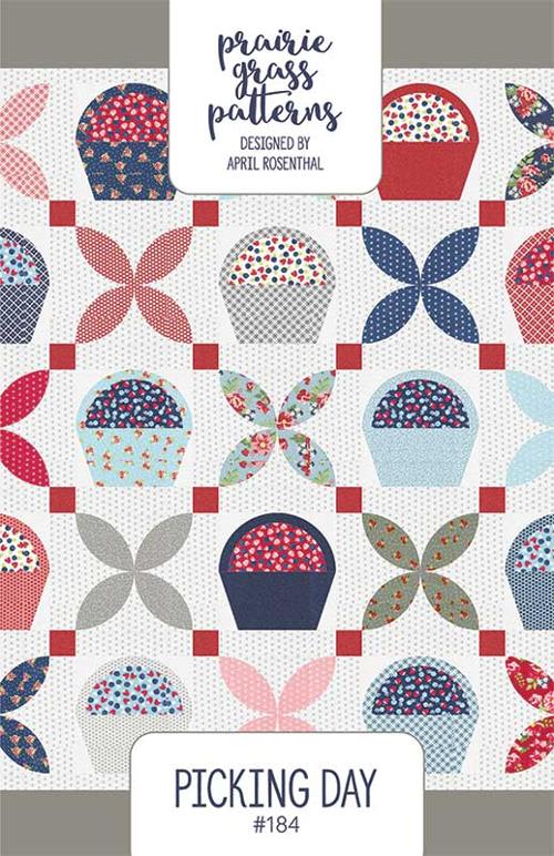 Picking Day Quilt Pattern and Template by Prairie Grass Patterns