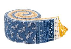 Denim & Daisy 2.5" Rolie Polie by Lori Holt for Riley Blake Designs