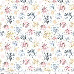 Sweet Freedom Cloud Fireworks Yardage by Beverly McCullough for Riley Blake Designs
