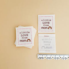 Cotton Labels Love From Mom by Minki Kim
