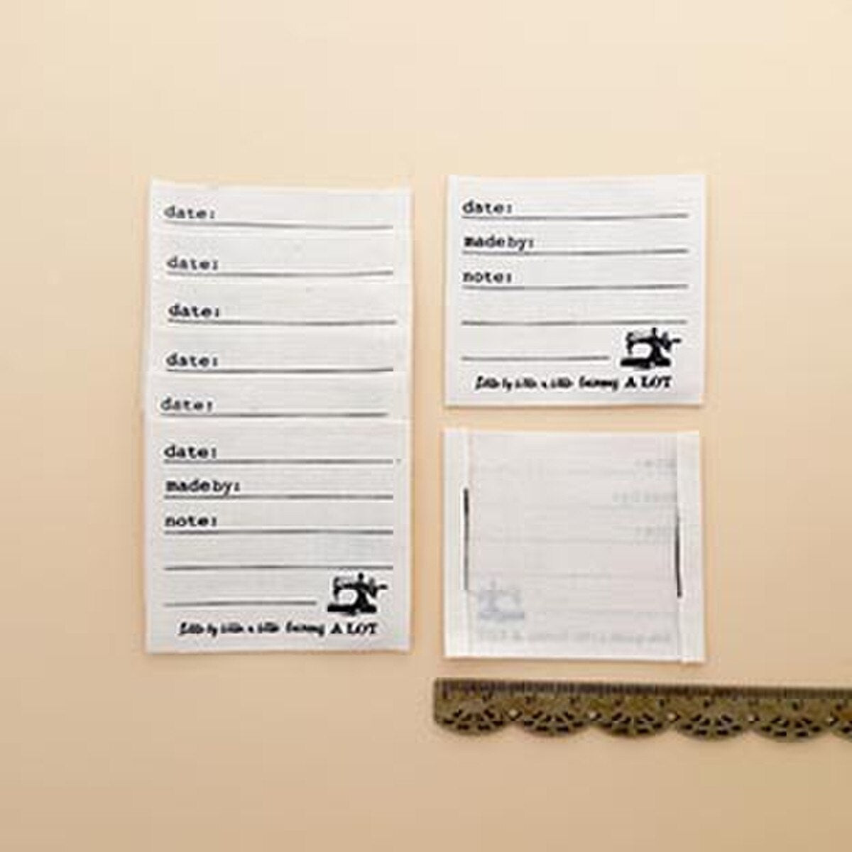 Cotton Labels Note by Minki Kim