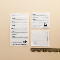 Cotton Labels Note by Minki Kim