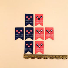 Woven Labels Perfectly Imperfect by Minki Kim