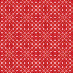 Smitten Chicken Red Lazy Daisy Yardage by Lori Woods for Poppie Cotton Fabrics