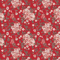 Spruce Floribunda Yardage by Sharon Holland for Art Gallery Fabrics