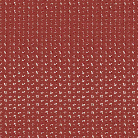 Spruce Crimson Pretty Paper Yardage by Sharon Holland for Art Gallery Fabrics