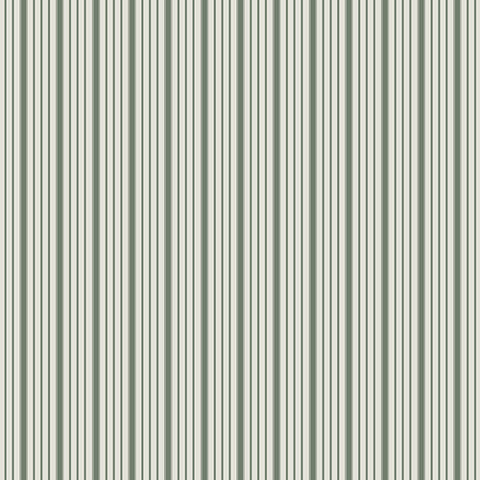 Spruce Sage Timeless Ticking Yardage by Sharon Holland for Art Gallery Fabrics